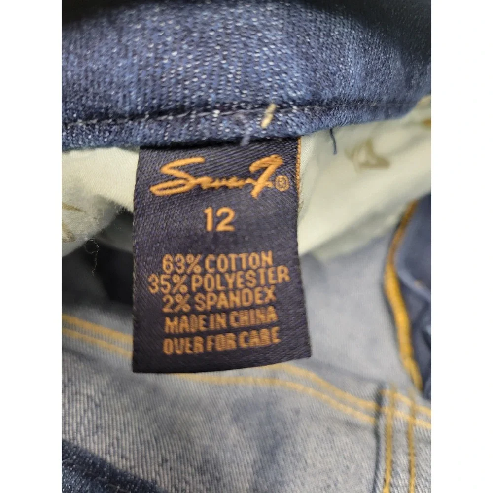 Seven7 Mid-Rise Slim Bootcut Jeans‎ Size 12 - Y2K Western Aesthetic Women's